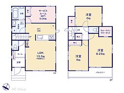 市川市本北方3丁目　新築一戸建て　全4棟