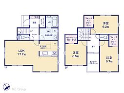 鎌ケ谷市中佐津間1丁目　23−2期　新築一戸建て　全9棟