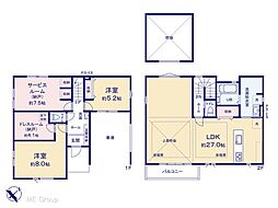 葛飾区奥戸4丁目 13期 新築一戸建て 全1棟