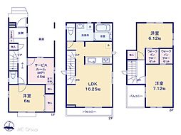 流山市西平井 新築一戸建て 全2棟
