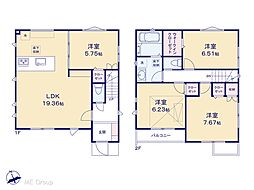 川口市小谷場 新築一戸建て 全2棟