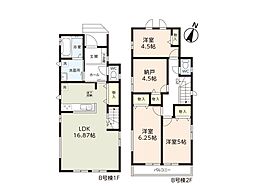 八千代市大和田新田　新築一戸建て　全2棟