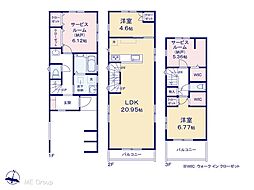 市川市香取1丁目　新築一戸建て　全3棟