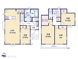 練馬区大泉学園町8丁目　新築一戸建て　全2棟