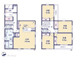 越谷市宮本町4丁目　2期　新築一戸建て　全1棟
