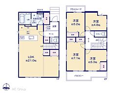 川口市新堀　1期　新築一戸建て　全1棟
