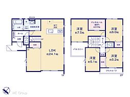 越谷市蒲生1丁目　17期　新築一戸建て　全1棟