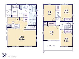 柏市豊住5丁目 2期 新築一戸建て 全2棟