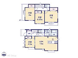 川口市元郷6丁目　新築一戸建て　全2棟