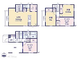 川口市元郷6丁目　新築一戸建て　全2棟