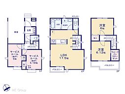 船橋市北本町2丁目　新築一戸建て　全2棟