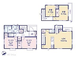 船橋市北本町2丁目　新築一戸建て　全2棟
