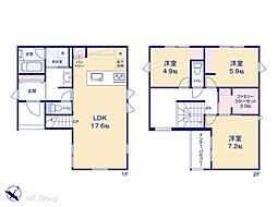 船橋市前原西8丁目　新築一戸建て　全2棟