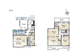 川口市木曽呂　新築一戸建て　全5棟