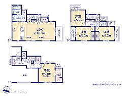 足立区神明南1丁目　8期　新築一戸建て　全2棟