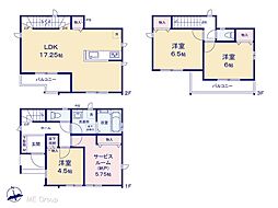 足立区宮城1丁目 5期 新築一戸建て 全17棟