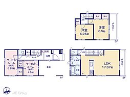 足立区宮城1丁目 5期 新築一戸建て 全17棟