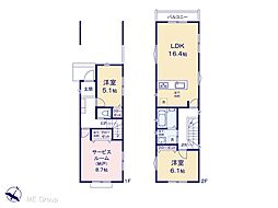 松戸市二十世紀が丘萩町　新築一戸建て　全1棟