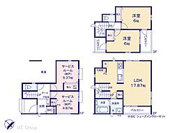 市川市塩焼1丁目 新築一戸建て 全2棟
