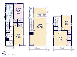 葛飾区南水元4丁目　新築一戸建て　全1棟
