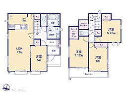 流山市江戸川台東4丁目　新築一戸建て　全2棟