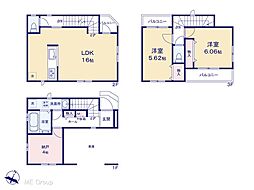 足立区東和4丁目 新築一戸建て 全2棟