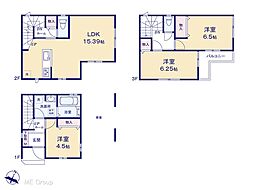 足立区東和4丁目　新築一戸建て　全2棟