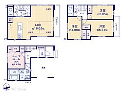 浦安市猫実3丁目　5期　新築一戸建て　全1棟