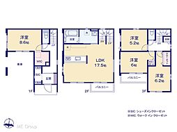 川口市西青木 14期 新築一戸建て 全1棟