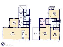柏市豊四季 18期 新築一戸建て 全2棟