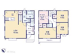 松戸市和名ヶ谷　新築一戸建て　全1棟