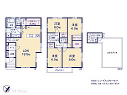 草加市長栄1丁目　1期　新築一戸建て　全1棟