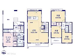 足立区佐野2丁目 2期 新築一戸建て 全6棟