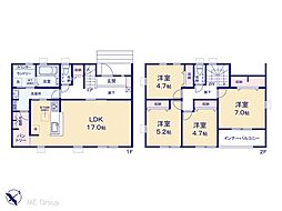 春日部市南中曽根　第2　新築一戸建て　全1棟