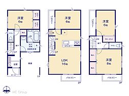 川口市元郷6丁目 1期 新築一戸建て 全1棟