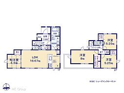 グラファーレ船橋市二和東1丁目11期新築一戸建て全13棟