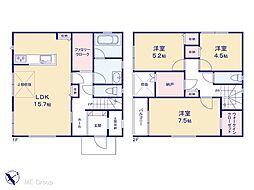 船橋市咲が丘3丁目 新築一戸建て 全1棟