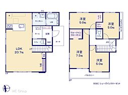 市川市柏井町1丁目 1期 新築一戸建て 全3棟