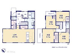 船橋市前原西7丁目 25期 新築一戸建て 全1棟