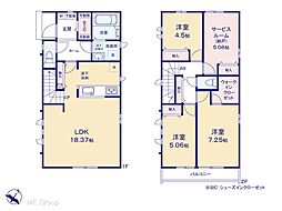 葛飾区細田4丁目　新築一戸建て　全7棟