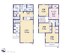 八潮市緑町3丁目　第7　新築一戸建て　全4棟
