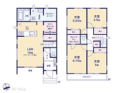 我孫子市若松　新築一戸建て　全2棟