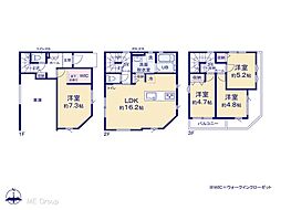 川口市前川3丁目　18期　新築一戸建て　全3棟