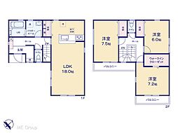 松伏町松伏　新築一戸建て　全6棟