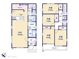 越谷市向畑　新築一戸建て　全1棟