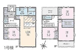 春日部市西金野井　2期　新築一戸建て　全5棟