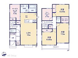鎌ケ谷市北中沢1丁目 新築一戸建て 全4棟
