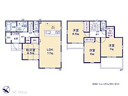 グラファーレ　柏市南逆井3丁目　30期　全1棟