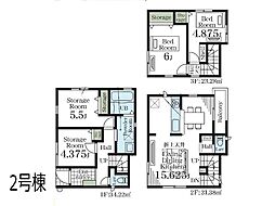 市川市高谷2丁目　新築一戸建て　全2棟