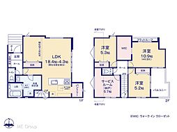 柏市光ケ丘2丁目　4期　新築一戸建て　全3棟